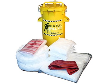 WALL MOUNTED SPILL KIT INDOOR 75 LITRES 